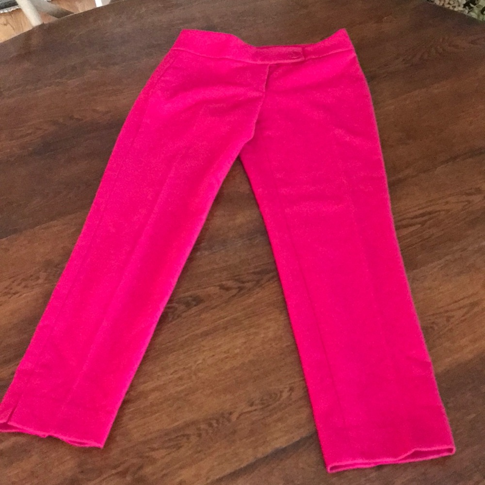 Talbots Signature Pants Hot Pink Size 2